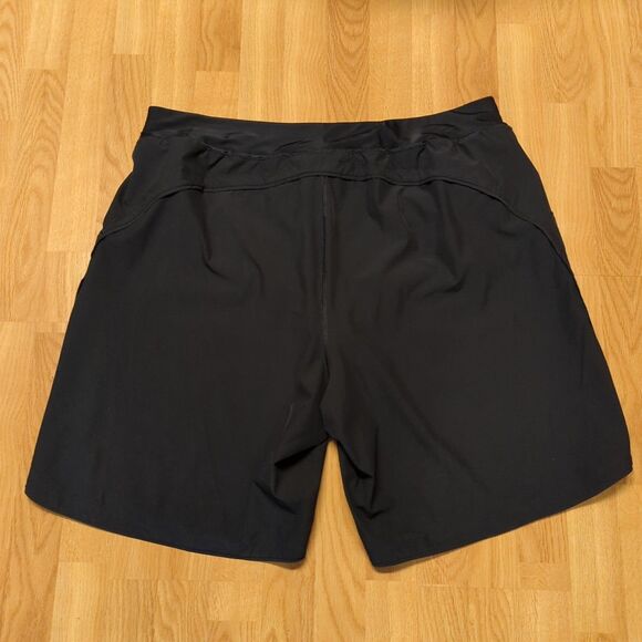 Lands End Quick Dry Modest Swim Shorts Womens 24W Plus Black Swimwear Pockets - Picture 4 of 7